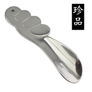 高档不锈钢鞋拔子大拇指金属鞋溜子穿鞋器提鞋鞋抽送人礼盒包装