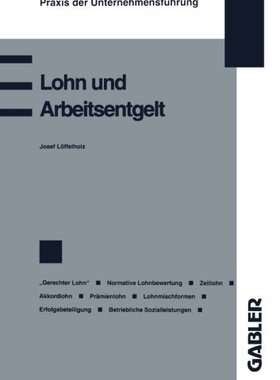 【预售】Lohn Und Arbeitsentgelt: Begriff Und Bestimmun...