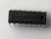 直插 GD74LS161A SN74LS161AN 二进制计数器 DIP-16 可直拍