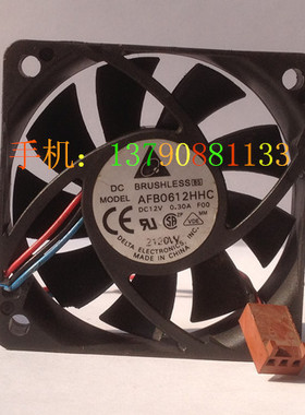原装Delta/台达散热风扇AFB0612HHC DC12V 0.3A 6013