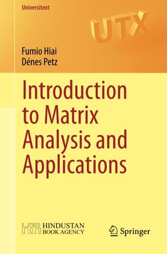 【预订】Introduction to Matrix Analysis and ...