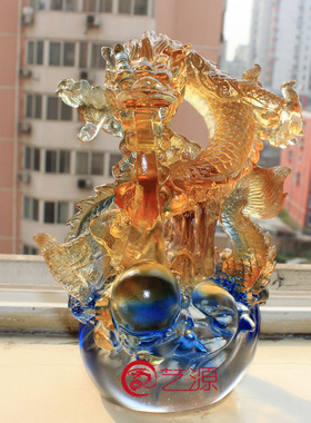 生肖商务送客户朋友琉璃工艺品