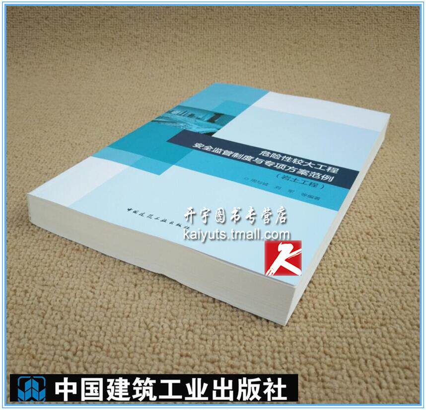 正版现货 危险性较大工程安全监管制度与专项方案范例 岩土工程//周与诚等编著/适合建筑施工企业的技术人员/岩土地基安全使用书籍