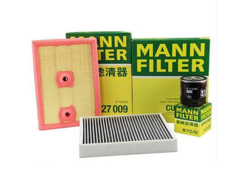 高尔夫7 迈腾 途观L A3 1.4T 曼牌机滤 空气滤 空调滤 三滤套装