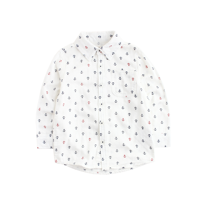 Chemise garcon à manche longue - Ref 2075493 Image 1