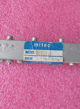 进口 MITEC 1320-2 14.3GHz SMA母 RF 射频微波同轴带通滤波器