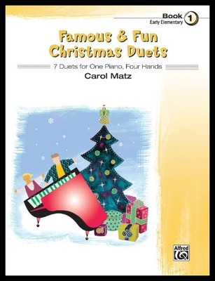 【预售】Famous & Fun Christmas Duets, Bk 1: 7