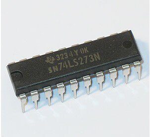 直插 74LS273 带公共时钟复位八D触发器 DIP-20