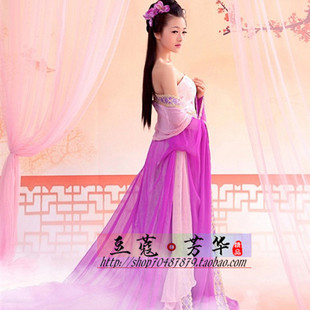 盘子女人坊主题写真唐装汉服华丽贵妃装女古装艺术写真服装蓬山远