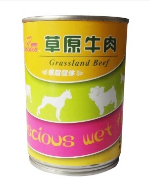 牛肉罐头路斯6罐包邮狗零食