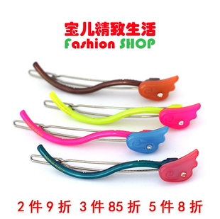 BEAUTE AZ水晶天使翅膀发夹顶夹边夹 GRAIN 韩国发饰AZNAVOUR