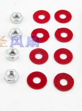 机箱风扇螺丝套装 螺栓+螺母+垫片 支持风扇厚度15mm-38mm M3直径