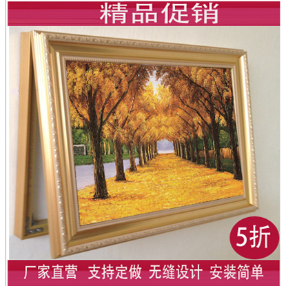 现代上翻电表箱遮挡画开门式免打孔空气开电闸箱挂画壁画顺丰包邮