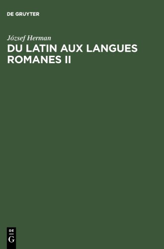 【预售】Du Latin Aux Langues Romanes II