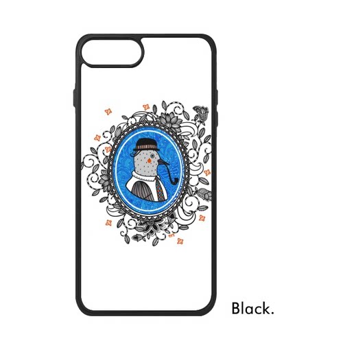 适用于iPhone鸽子帽子烟斗花Xr手机壳max手机保护套678plus硅胶11