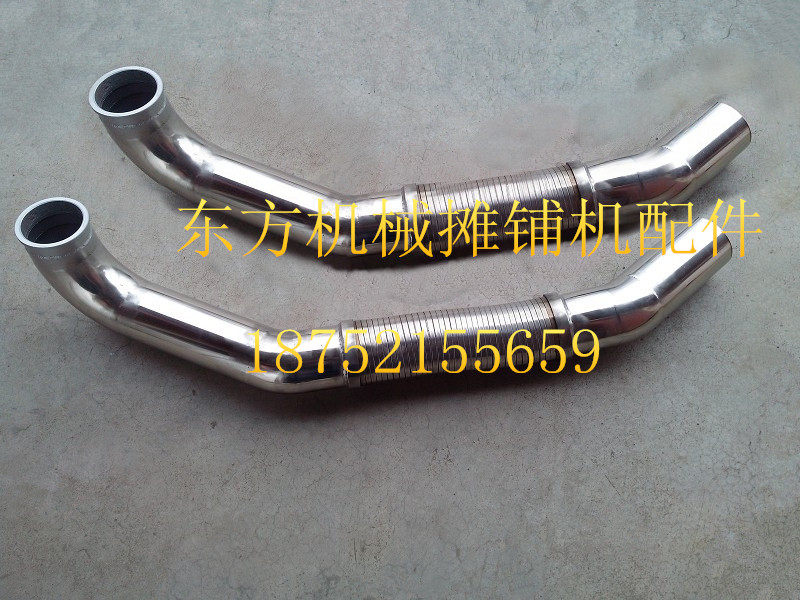 英格索兰压路机波纹管 DD110 130压路机消音器排气管 排气筒 弯管图片