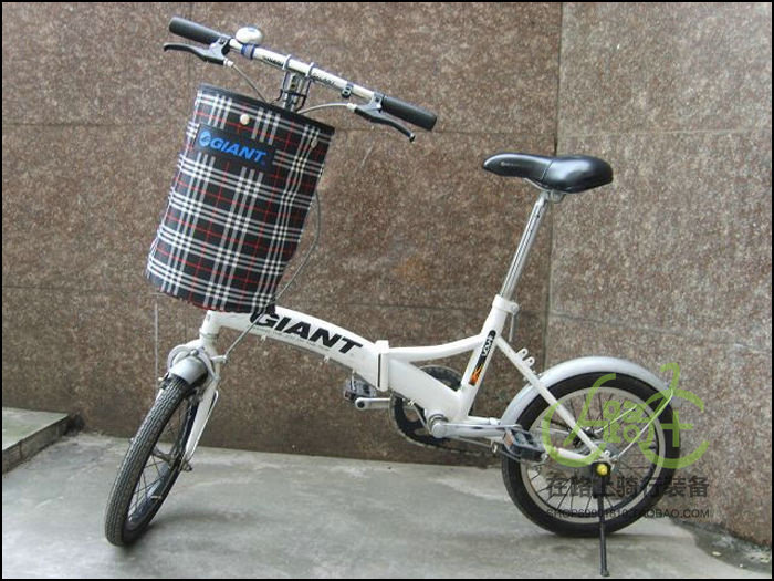 Panier pour vélo GIANT en toile - Ref 2258342 Image 1