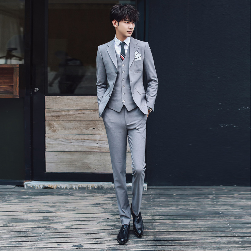 Costume homme en polyester pour automne - Ref 1577631 Image 1