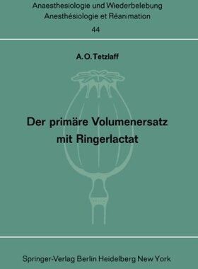 【预订】Der Primare Volumenersatz Mit Ringerlactat