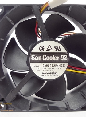 原装 三洋 9025 12V 0.17A 四线PWM 9AH0912P4H041 温控机箱风扇