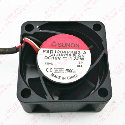 原装 SUNON PSD1204PKB3-A 4020 12V 1.32W 4CM 服务器 散热风扇