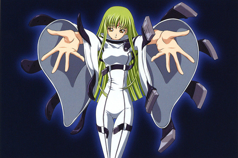 反叛的鲁路修c.c. 拘束服/常服cosplay紧身衣