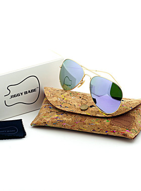 JIGGY BABE 3025 3026 玻璃丁香紫膜太阳镜