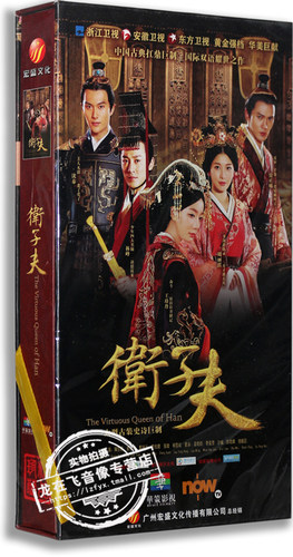 正版电视剧 卫子夫 16DVD 高清珍藏版 林峰 王珞丹 周丽淇 古装剧