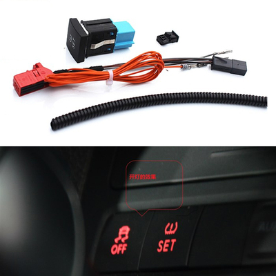 大众新速腾尚酷gti迈腾途安明锐高尔夫6胎压监测专用改装配件开关