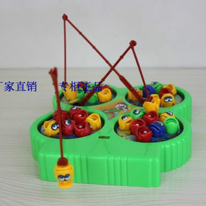 厂家直销儿童钓鱼玩具磁性钓鱼益智儿童磁性钓鱼玩具增强动手能力
