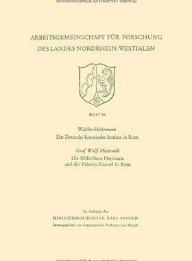 【预售】Das Deutsche Historische Institut in ROM Die B...