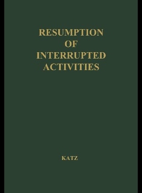 【预售】Some Factors Affecting Resumption of Interrupted