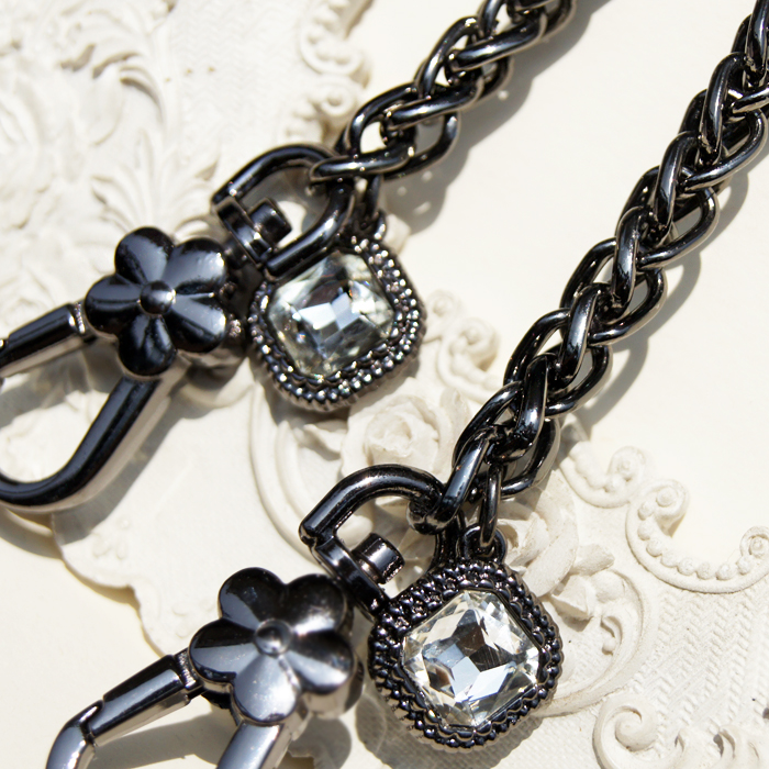 链条8mm包包配件链条黑色金属