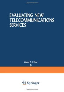 【预售】Evaluating New Telecommunications Services