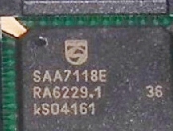 【直拍】进口原装正品 SAA7118E 贴片BGA-156
