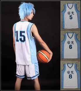【魂漫轩】黑子的篮球 奇迹的世代 青峰大辉 帝光全员cosplay球衣