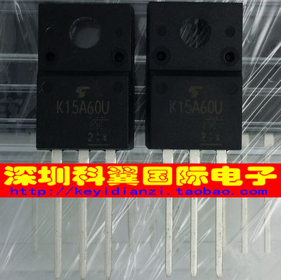 K15A60U  TK15A60U液晶场效应MOS管 TO-220F 全新原装直接拍下