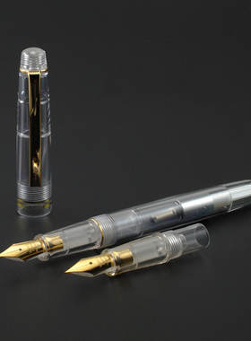 新款正品永生659明尖钢笔一笔配两尖（F，EF）包邮新疆西藏加5元