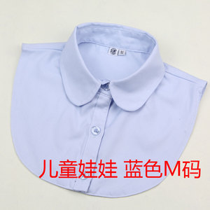 2022新款儿童圆领假领子男女宝宝通用毛衣领童装打底领休闲学生装