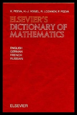 【预售】Elsevier's Dictionary of Mathematics: In Englis