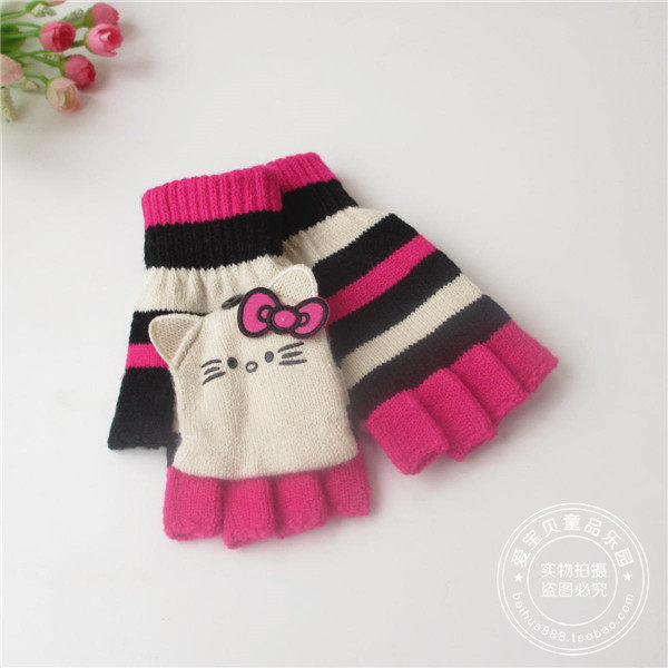 Gants pour fille en de laine - Ref 2150145 Image 1