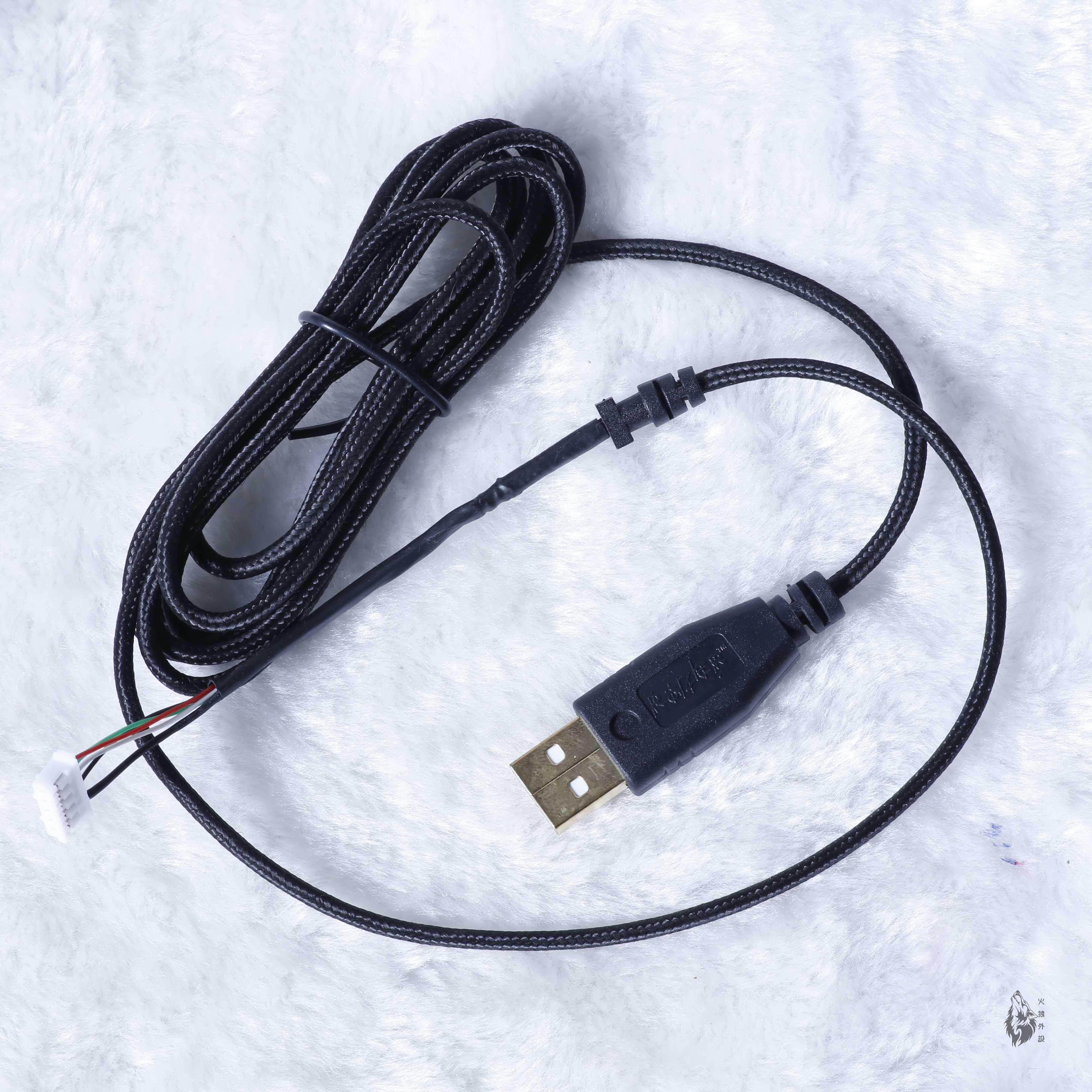 炼狱蝰蛇鼠标线罗技G5 G500 G9X G500S外星人鼠标线