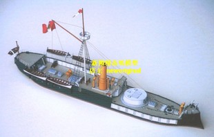 【新翔精品纸模型】老式巡洋舰铁甲舰模型