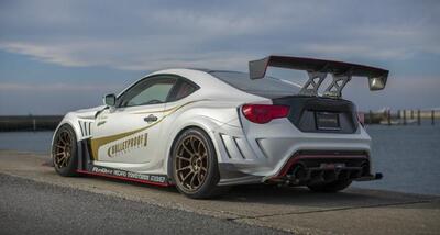 碳纤维材质GT 86\BRZ改装VS款GT尾翼