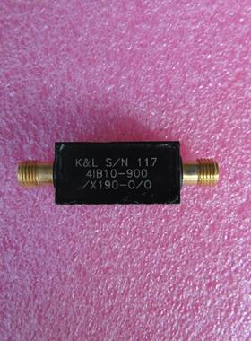 K&L 41B10-900/X190-0/0 900MHz SMA RF 射频微波同轴带通滤波器