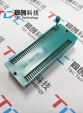 同创科技 锁紧座 64P 间距1.778mm 测试座编程座 IC座 金脚