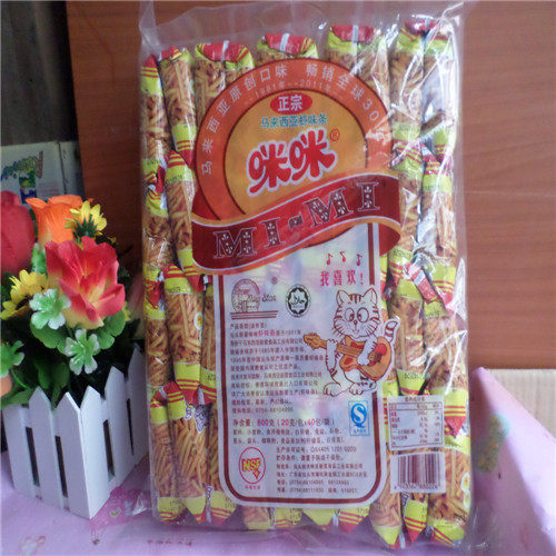 正宗马来西亚40包儿时回忆虾味条
