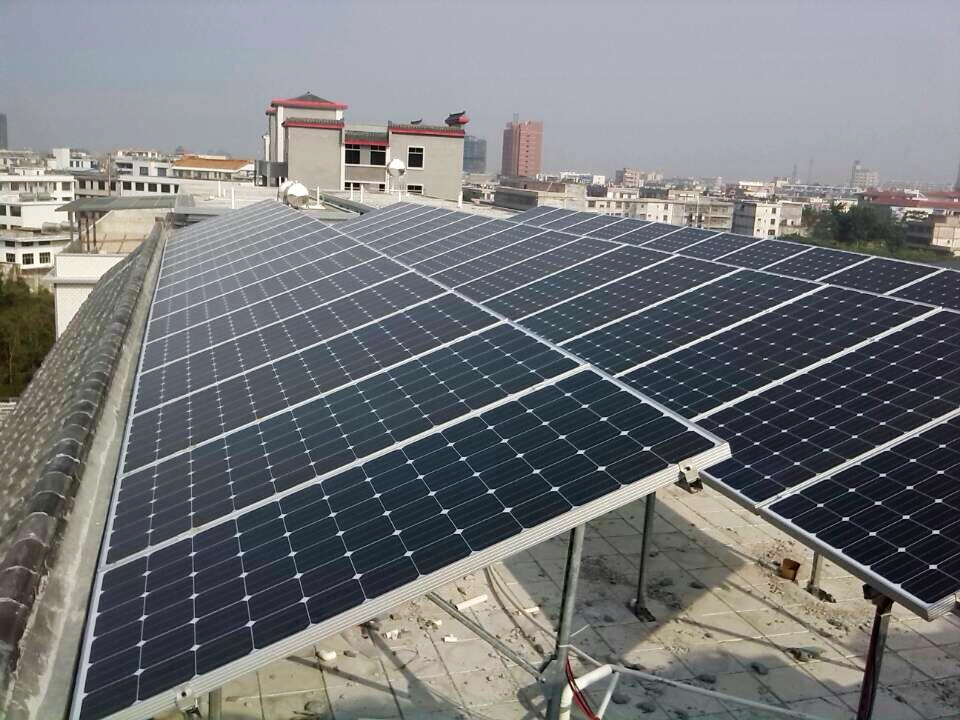 10000w太阳能板光伏发电系统20kw逆变智能电站别墅养殖岛屿直销