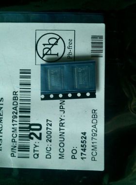 全新原装正品进口现货PCM1792ADB,PCM1792ADBR,2014元原带原厂!