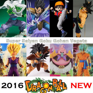 七龙珠手办蓝发悟空贝吉塔比克摆件拉蒂兹巴达克小芳特兰克斯公仔